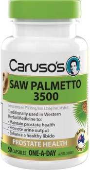 Caruso%26rsquo%3Bs+Natural+Health+Saw+Palmetto+Prostate+Health+50+Capsules