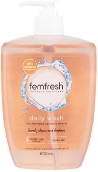 Femfresh-Intimate-Daily-Wash-600ml-Pump on sale