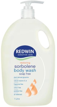 Redwin+Sorbolene+Body+Wash+with+Vitamin+E+1+Litre
