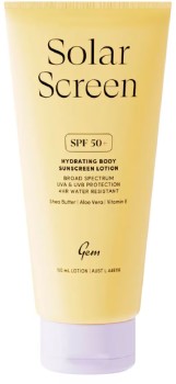 GEM-Solar-Screen-SPF50-Hydrating-Body-Sunscreen-Lotion-150ml on sale