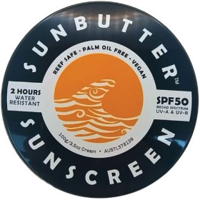 SunButter+Water+Resistant+Reef+Safe+Sunscreen+SPF50+100g