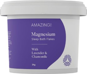 Amazing-Oils-Magnesium-Sleep-Bath-Flakes-Lavender-Chamomile-2kg on sale