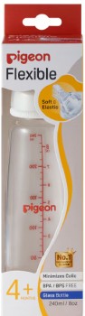 Pigeon-Flexible-Glass-Baby-Bottle-240ml on sale