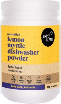Simply-Clean-Lemon-Myrtle-Dishwasher-Powder-1kg on sale