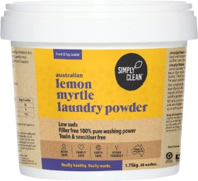 Simply-Clean-Lemon-Myrtle-Laundry-Powder-175kg on sale