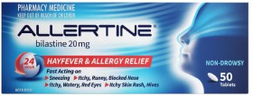 Allertine+Bilastine+%2820mg%29+50+Tablets