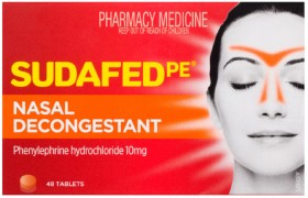 Sudafed+PE+Nasal+Decongestant+48+Tablets