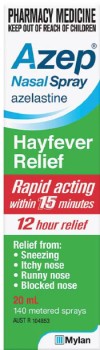 Azep+Hayfever+Relief+Nasal+Spray+20ml