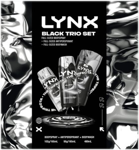 Lynx+Black+Trio+Set