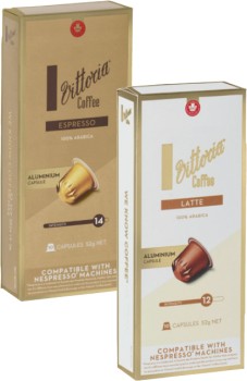 Vittoria+Nespresso+Compatible+Coffee+Capsules+10+Pack