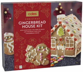 Coles-Christmas-Gingerbread-House-Kit-1kg on sale