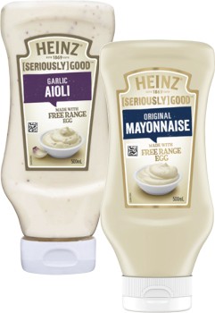 Heinz+Seriously+Good+Aioli+or+Mayonnaise+500mL