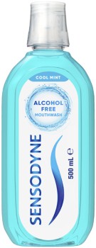 Sensodyne-Cool-Mint-Alcohol-Free-Mouthwash-500mL on sale