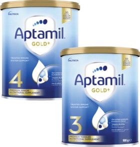 Aptamil+Gold%2B+Toddler+Stage+3+or+Junior+Stage+4+Milk+Drink+900g