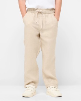 European-Linen-Pants on sale