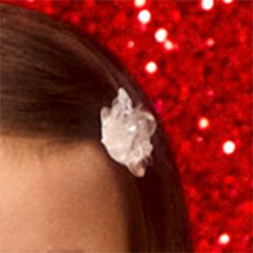 6+Pack+Sequin+Flower+Snap+Clips