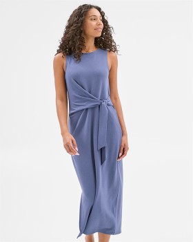 Tie-Waist-Knit-Dress on sale