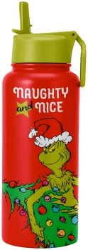 Grinch+Stainless+Steel+Drink+Bottle