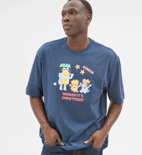 Bluey+Short+Sleeve+Tee+-+Blue