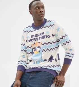 Bluey-Knit-Christmas-Sweater on sale