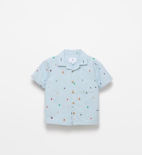 Kids-Christmas-Print-Shirt on sale