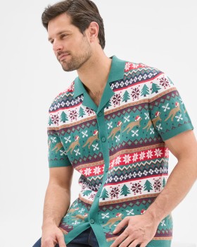 Christmas+Fairisle+Knit+Shirt