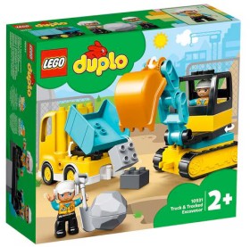 LEGO%26reg%3B+Duplo+Truck+%26amp%3B+Tracked+Excavator+10931