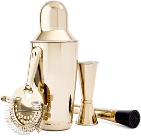 Gold-Cocktail-Shaker-Set on sale