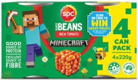 SPC-Baked-Beans-or-Spaghetti-4x220g-Selected-Varieties on sale