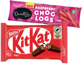 Nestl%26eacute%3B+Medium+Bars+35%E2%80%9150g%2C+Smarties+50g+or+Darrell+Lea+Choc+Logs+3+Pack+Selected+Varieties