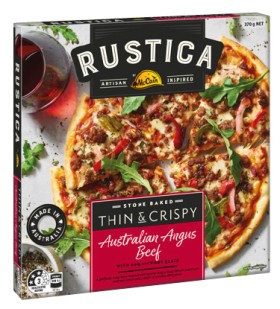 Rustica-by-McCain-Stone-Baked-Pizza-335460g-Selected-Varieties on sale