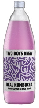 Two+Boys+Brew+Kombucha+Elderflower+%26amp%3B+Rose+750mL