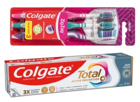 Colgate-Total-Premium-Toothpaste-200g-or-ZigZag-Toothbrush-3-Pack-Selected-Varieties on sale