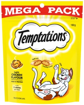 Temptations-Cat-Treats-Mega-Pack-180g-Selected-Varieties on sale