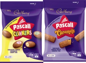 Pascall+Chocolate+Share+Bag+160%E2%80%91185g+or+Cadbury+Bitesize+120%E2%80%91150g+Selected+Varieties