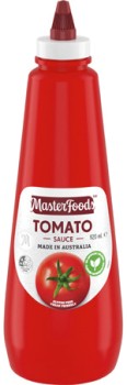 MasterFoods+Tomato+or+Barbecue+Squeezy+Sauce+920mL