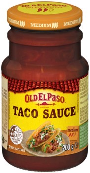 Old+El+Paso+Taco+Sauce+200g+Selected+Varieties