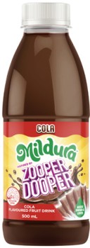 Mildura+Zooper+Dooper+Cola+Flavoured+Fruit+Drink+500mL