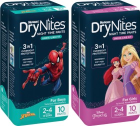 Huggies+DryNites+Pants+8%E2%80%9110+Pack+Selected+Varieties