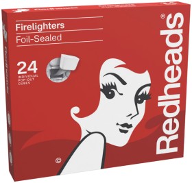 Redheads+Firelighters+24+Pack