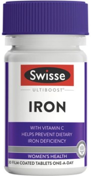 Swisse-Ultiboost-Iron-30-Pack on sale