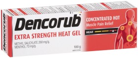 Dencorub+Extra+Strength+Heat+Gel+100g%2A%2A