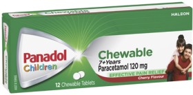 Panadol+Children+7%2B+Years+Chewable+Paracetamol+Tablets+12+Pack%2A%2A%2A