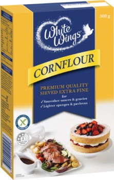 White-Wings-Cornflour-300g on sale