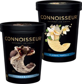 Connoisseur-Gourmet-Ice-Cream-1-Litre-Selected-Varieties on sale