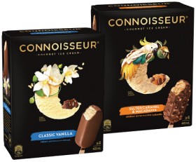 Connoisseur-Gourmet-Ice-Cream-4-Pack-Selected-Varieties on sale