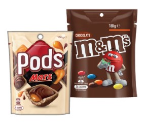 MMs-130180g-Pods-160g-or-Maltesers-120140g-Share-Pack-Selected-Varieties on sale