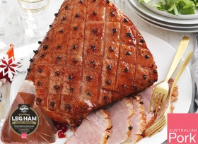 Sunpork+Premium+Double+Smoked+Half+Leg+Ham+Bone+In