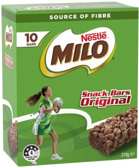 Nestl-Milo-Snack-Bars-10-Pack-Selected-Varieties on sale