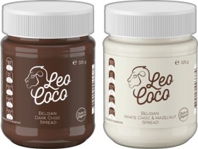 Leo+Coco+Belgian+Chocolate+Spread+325g+Selected+Varieties